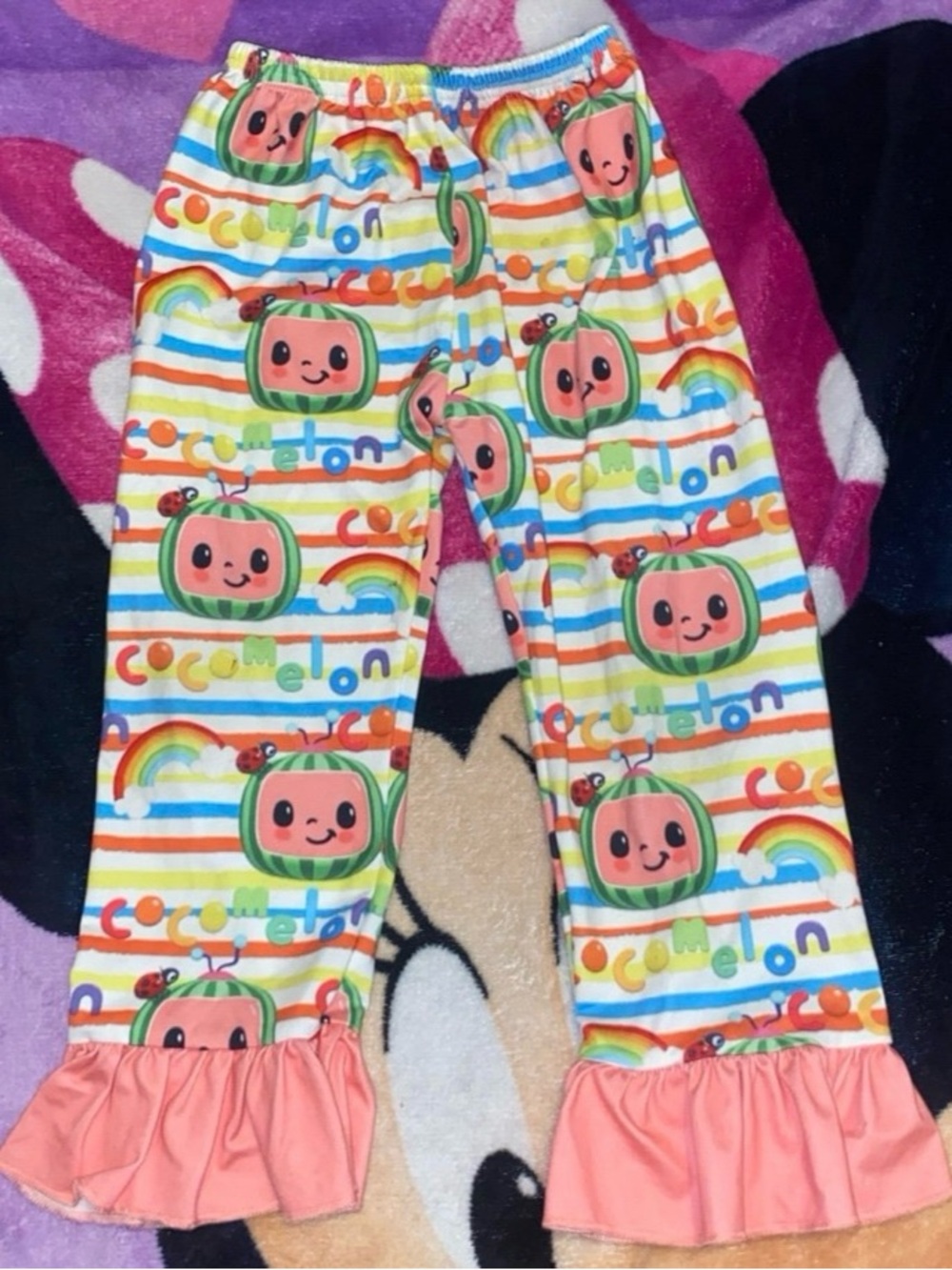 Cocomelon wide leg pants size 2t